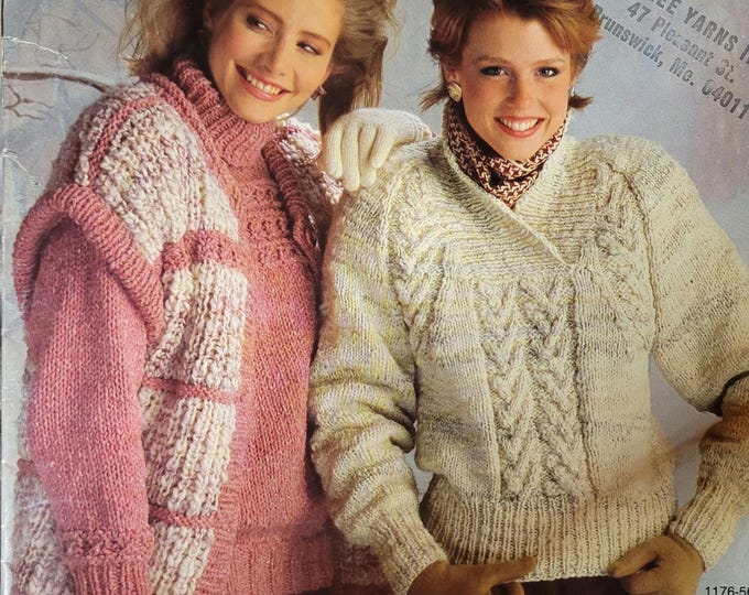 Bernat Scandia Book 565 Knit Pattern. Free Shipping