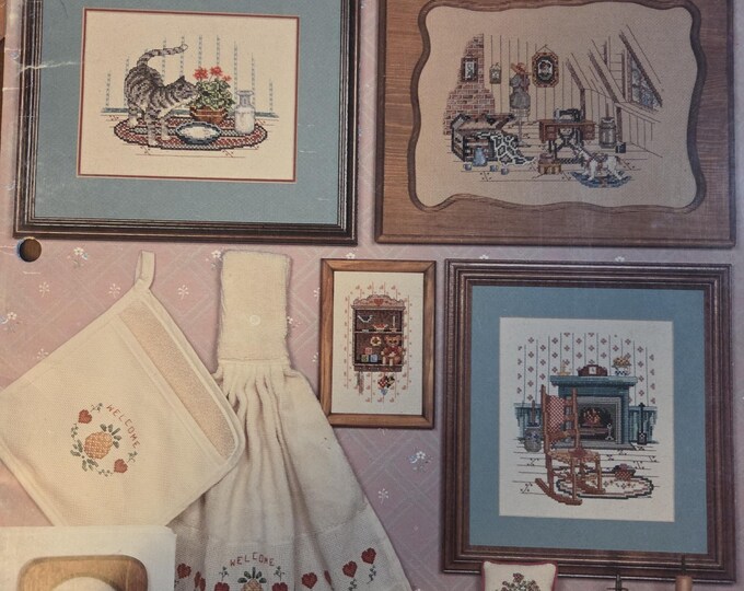 Canterbury Designs Times Remembered Collection Two Cross Stitch Pattern. FREE SHIPPING. Used Condition.