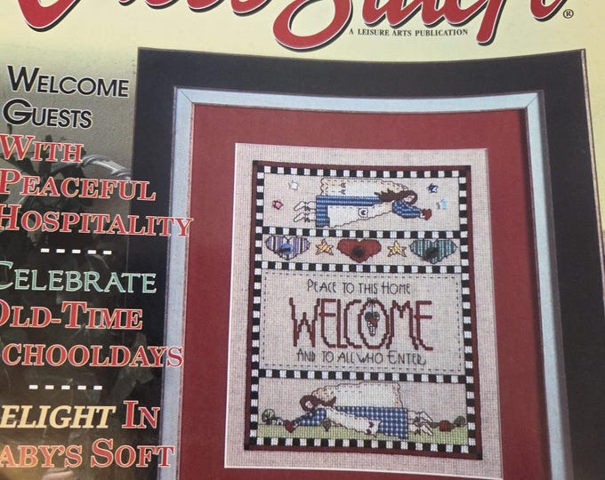 For the Love of Cross Stitch Magazine September 2002 Issue. FREE SHIPPING. Older Condition.
