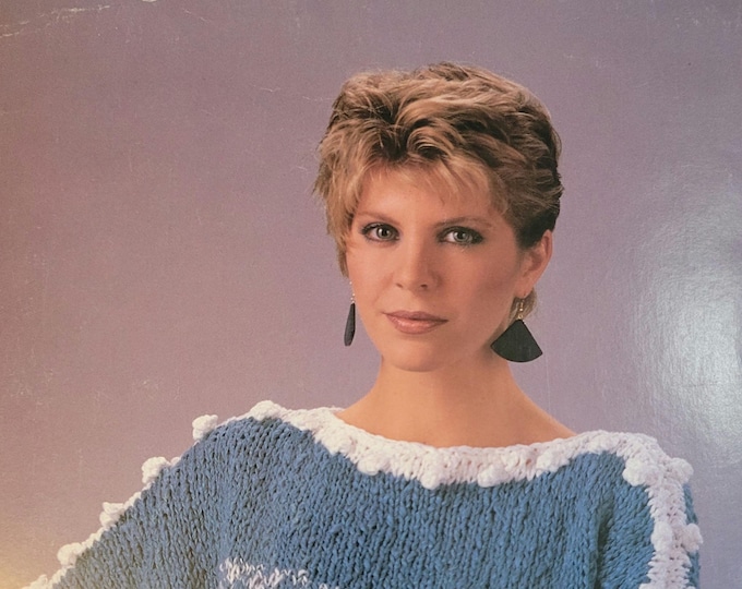Ironstone Flake Cotton Bobble Sweater Knit Pattern Style 505. Free Shipping. Vintage Condition.
