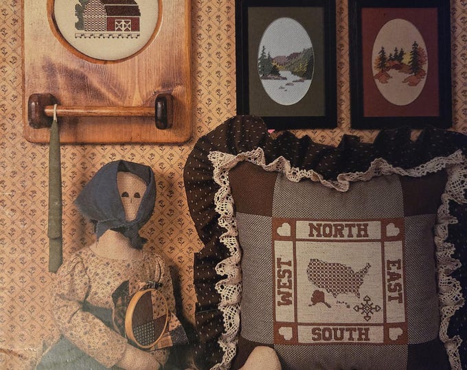 Cross N Patch American Heritage In Praise of Americana Cross Stitch Pattern. FREE SHIPPING. Used Condition