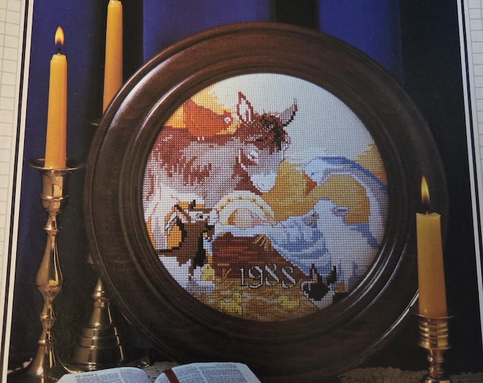 Cross Stitch and Country Crafts Magazine Nov/Dec 1988. FREE SHIPPING. Used Condition