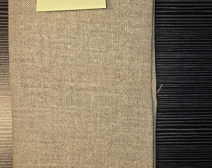 32ct 18x18 Brown Linen.FREE SHIPPING.