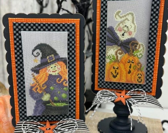 Dirty Annie's Boo and Hazel Cross Stitch Chart. Free SHIPPING. New Approximately 45 x 75 stitches each