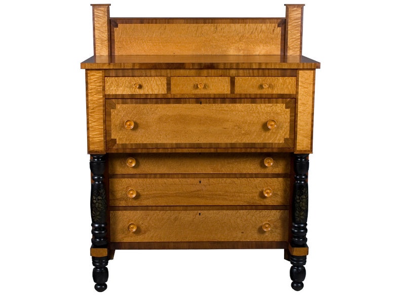 Antique Art Deco Style Large Scottish Chest of Drawers