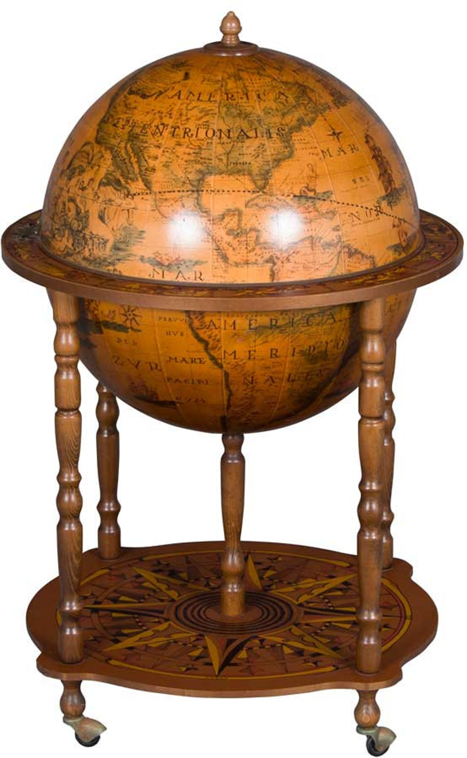 Vintage Globe Bar Liquor Etsy