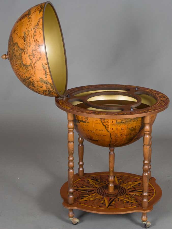 globe liquor cabinet