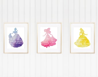 Disney Princess Collection of 3 - Cinderella, Aurora, & Belle