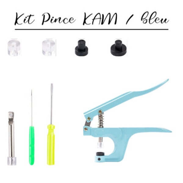 Kit pince pour pression de type KAM et ses outils