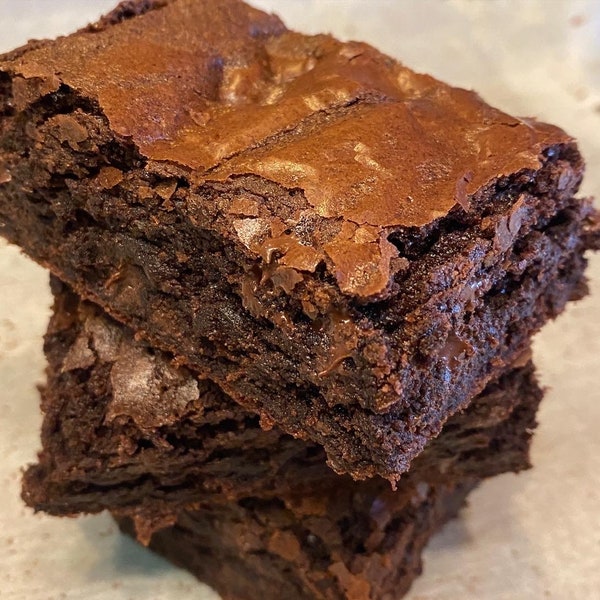 Gooey Double Chocolate Brownies