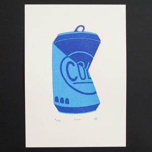 Cola Screenprint A5 - Limited Edition