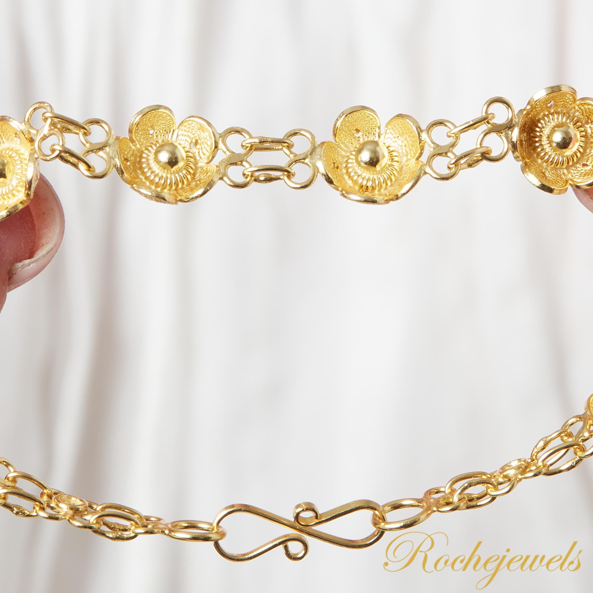 ブレスレット Western Flower Link Bracelet #8971 Sterling Silver Daisy Flower Link Bracelet w/ Crystals. For