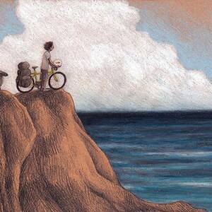 Illustrazione "IL VIAGGIO: INFINITO, stampa firmata