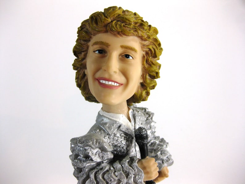 SUPER RARE Barry Manilow Bobble Head Official Vintage 1980 Etsy