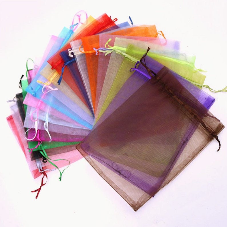 50 Pcs Organza Bags 3 X 4 Free Shipping From Canada