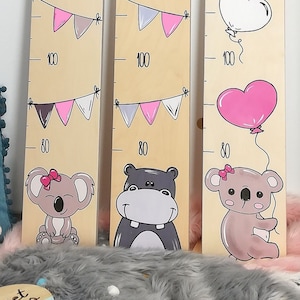Kindermeetstok, houten babymeetstok gepersonaliseerd, kindermeetstok, individuele cadeaus, gepersonaliseerde meetstok