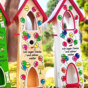 Kindergarten Farewell Gift Educator Gift Kindergarten Birdhouse, Teacher, Educator, Primary School Personalized School