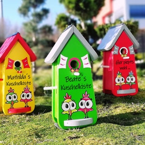 Bird Villa Gift for Mom and Dad Gift for Grandparents with Garden Bird House, Nesting Box, Feeding House, Bird Villas