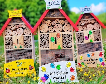 Insect house kindergarten farewell gift gift educator insect hotel insects children kindergarten nature XL