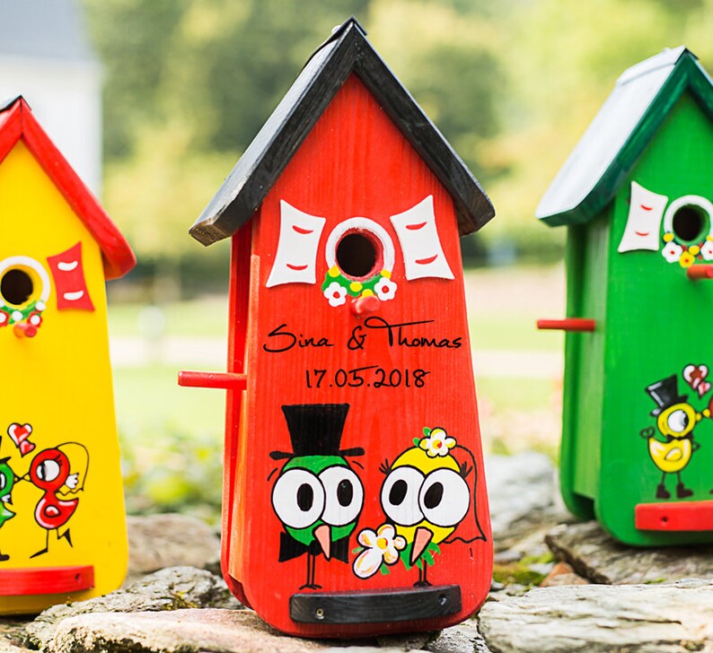 Wedding Money gift, birdhouse Wedding image 1