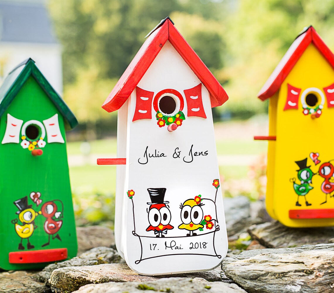 Birdhouse Wedding Wedding Gift Bird Villa Money Packaging Etsy