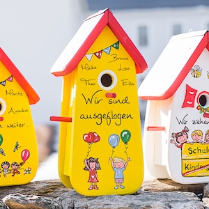Farewell gift kindergarten, birdhouse