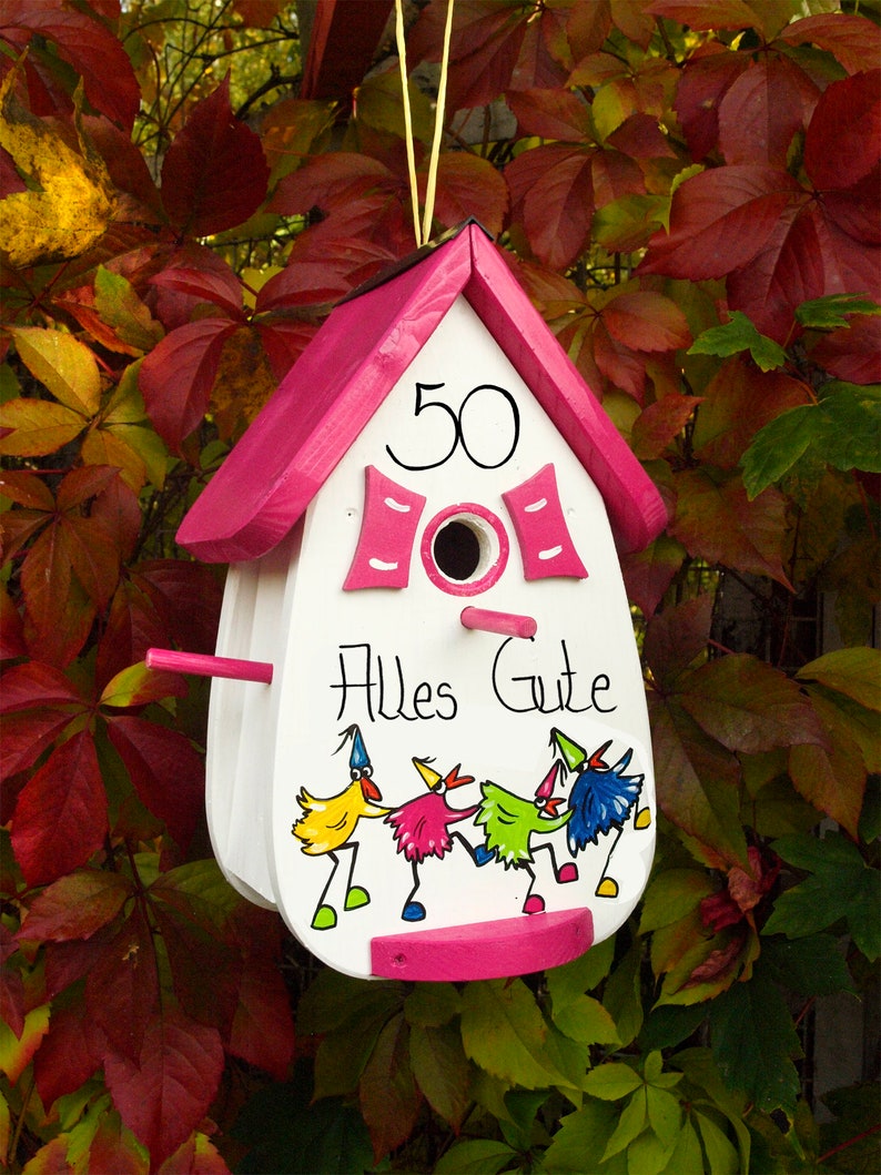 Bird house birthday bird House Gift Etsy