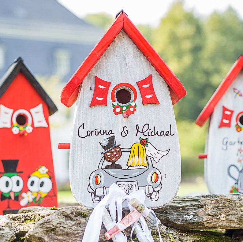 Birdhouse Wedding Money Gift Wedding Etsy