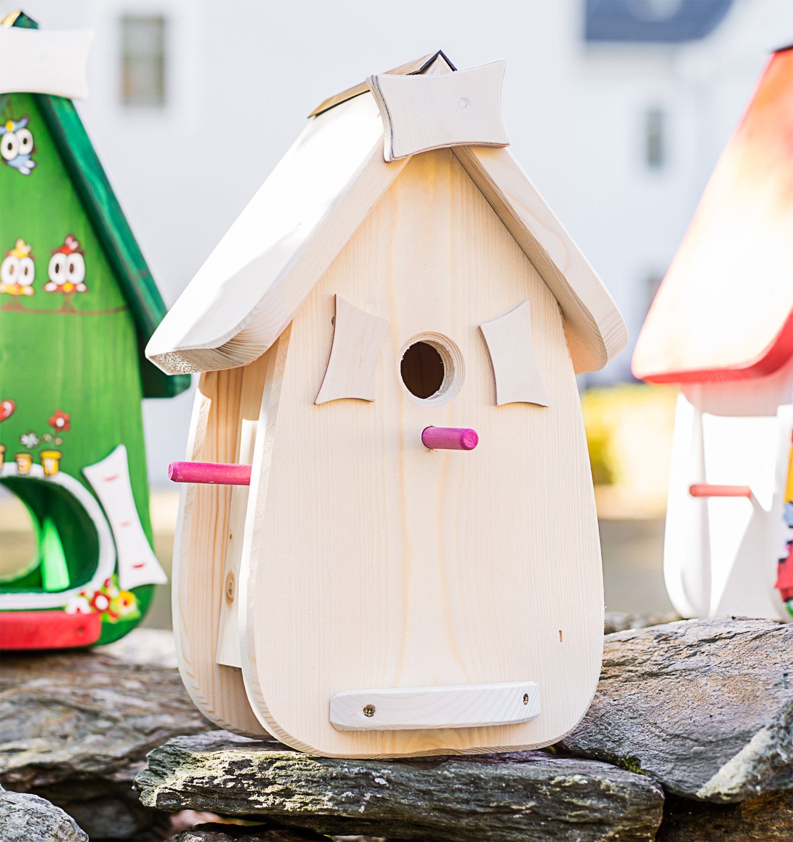 Vogelhaus zum selber bemalen VogelhausVogelvilla Etsy.de