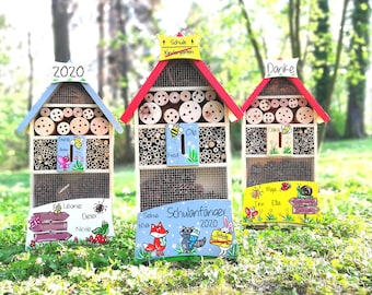 Kindergartenabschied Insektenhaus Kindergarten Abschiedsgeschenk Geschenk Erzieherin Insektenhotel Insekten Kinder Kindergarten Natur XL