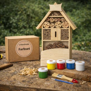 Farewell gift for kindergarten | Daycare farewell | Gift for teachers | Insect hotel | Kindergarten farewell | Personalized | Weatherproof image 15
