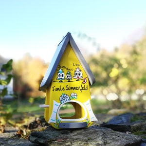 Birdhouse, bird feeder, nesting box, bird villa, gift for the family, farewell gift