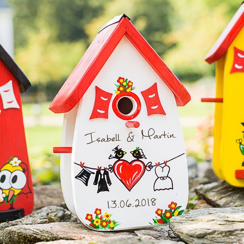 Birdhouse Wedding Wedding Gift Bird Villa Money Packaging Etsy