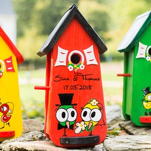 birdhouse wedding, nesting box, wedding birdhouse