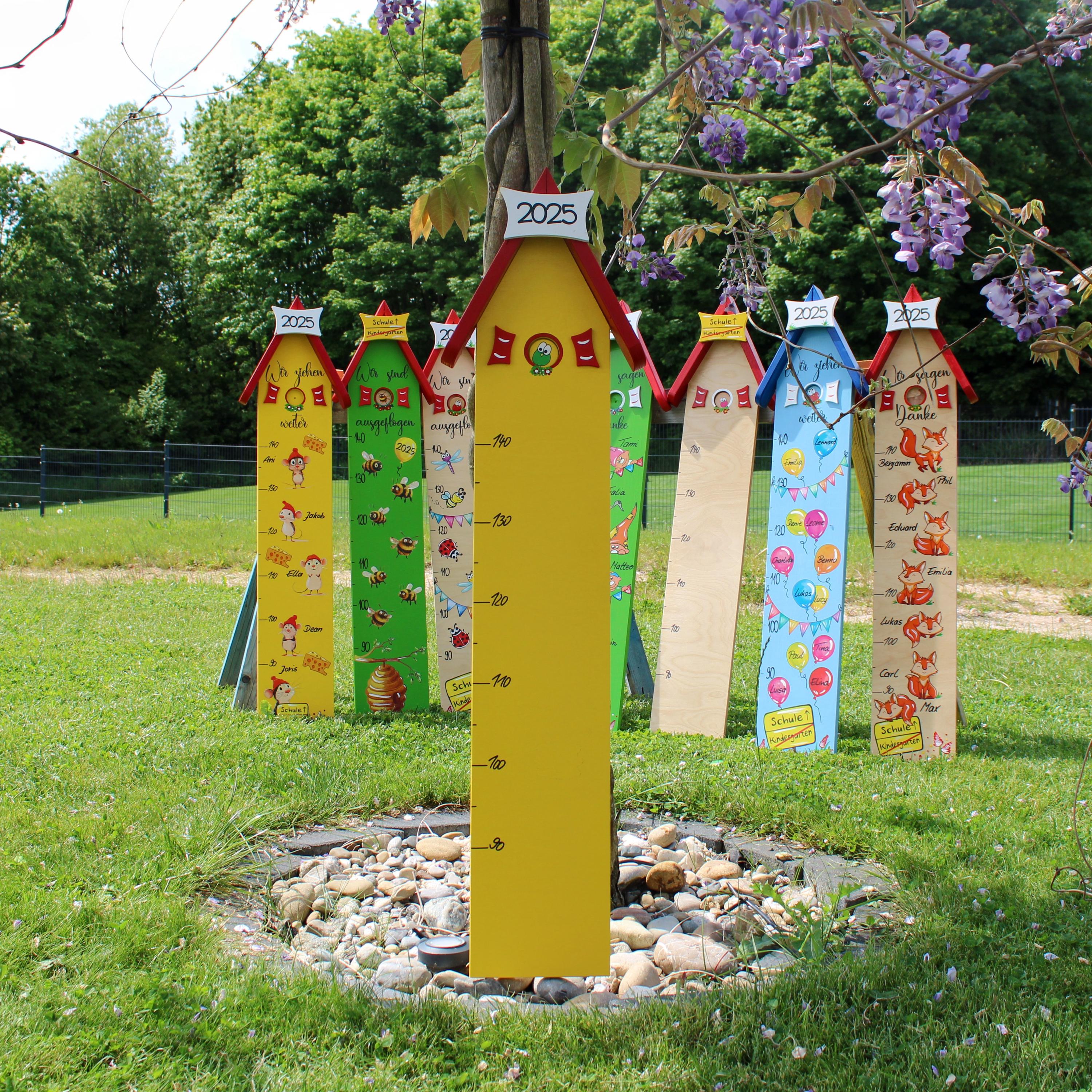 Gift farewell daycare farewell gift kindergarten teacher, farewell gift crèche, personal gift childminder measuring stick