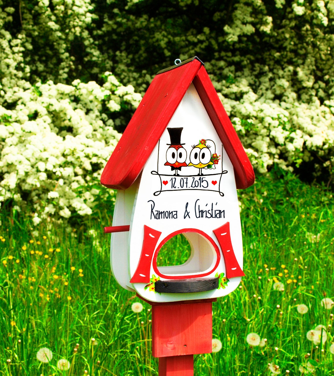 Bird house wedding bird house wedding gift Etsy