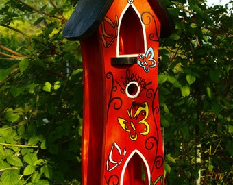 Bird house, nest box, bird feeder, bird villas