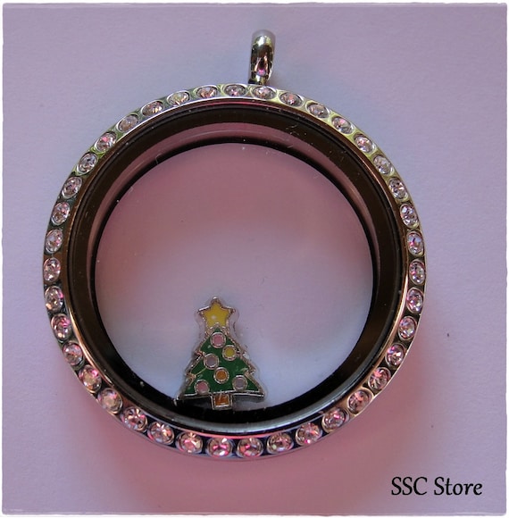 Floating Locket Charms Sale Christmas Tree Fits Origami Owl Living Locket And Others