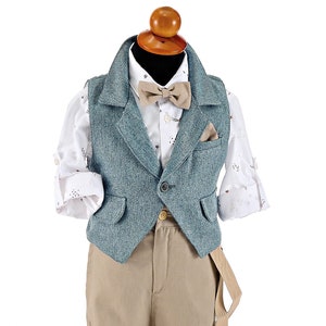 Couture outfit Baby boy greek suit Orthodox baptism Toddler formal wedding Party set christening Unique design