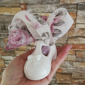 Sacchetto floreale, bomboniere per scarpe in porcellana, regalo per ospiti unici, souvenir per battesimo greco, omaggio per battesimo di bambina, bomboniere Koufeta con coriandoli.