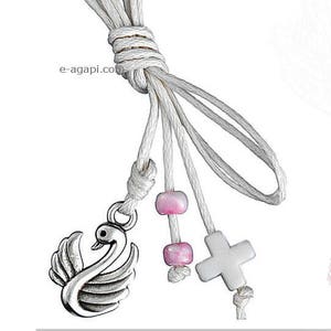 Greek baptism martyrika 50-200 Swan martirika witness pins Baby boy girl Birds theme christening party Unique souvenir for guests giveaways