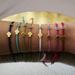 Bomboniere greche in oro 24k Battesimo Martirika Regali per gli ospiti Braccialetti Testimoni greci Souvenir Omaggio unico fatto a mano Battesimo per bambini maschi e femmine