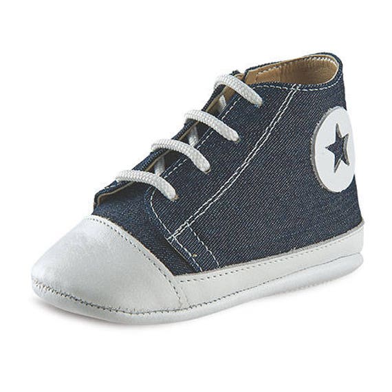 baby boy crib sneakers