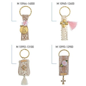 50 Elegant Baptism favors Witness keychain Greek baptism Martyrika cross Handmade baby martirika christening guests gifts First communion