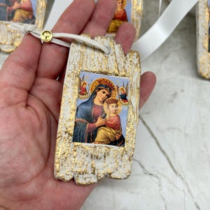 Choose Saint Icons Custom favors Personalized Greek baptism favors Cross favors guests gift Religious favors Girl baptism Boy favors
