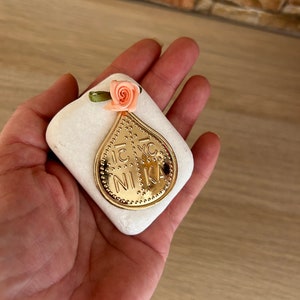 Croce bizantina su ornamento in marmo Bomboniere per battesimo Souvenir religiosi con koufeta Regali di ringraziamento per gli ospiti