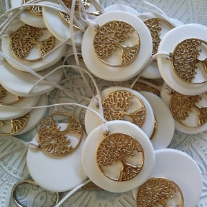 Tree of life Wedding favors guests gifts Bulk souvenirs Supplies giveaway Greek event ideas Elegant marriage Unique handmade bridal decor