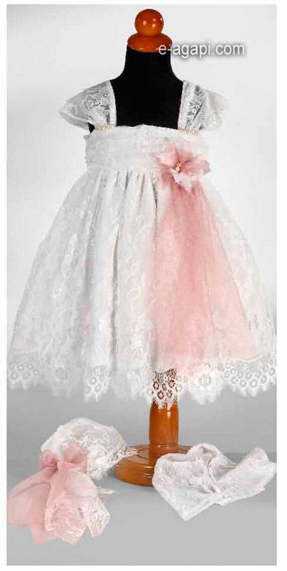 greek baptism dress