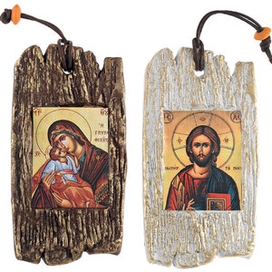 Custom Saint Icon favors Greek baptism favors Cross favors Cross favors guests gift Religious church favors Girl baptism Boy Unique favors