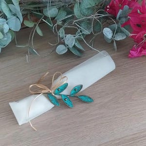 Rami d'ulivo sottili bomboniere souvenir mediterranei per matrimoni bomboniere greche koufeta confetti regali per gli ospiti del battesimo souvenir